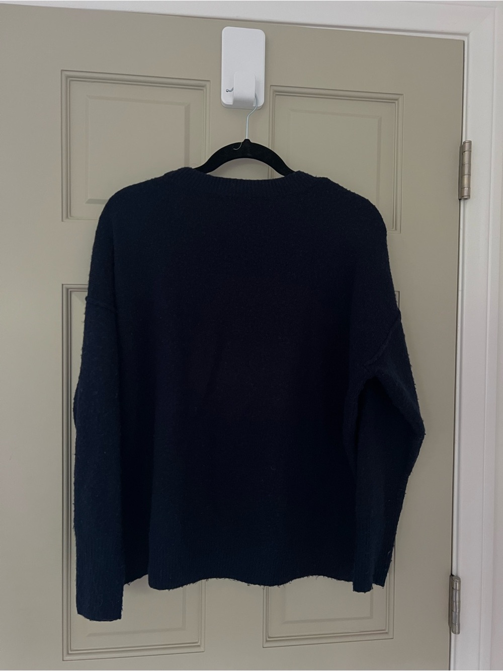 Vinca Camilo Classic Navy Crewneck Women's Sweater - Picture 4 of 4
